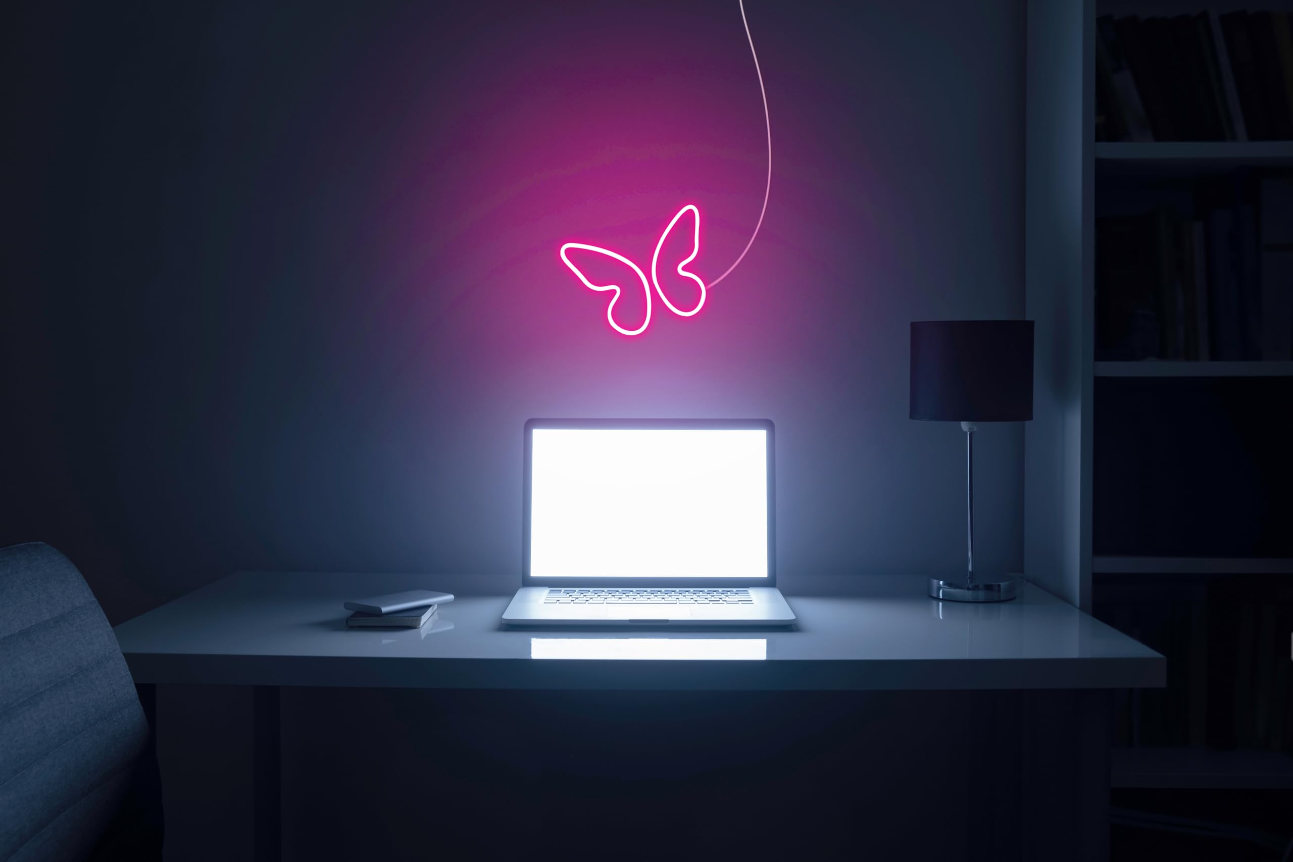 ネオン管　蝶 Amazon.co.jp: ADVPRO 蝶 女の子 ルーム フレックス シリコン LED